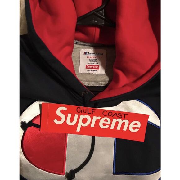 Supreme Satin Logo Hoodie - Picture 3 of 3